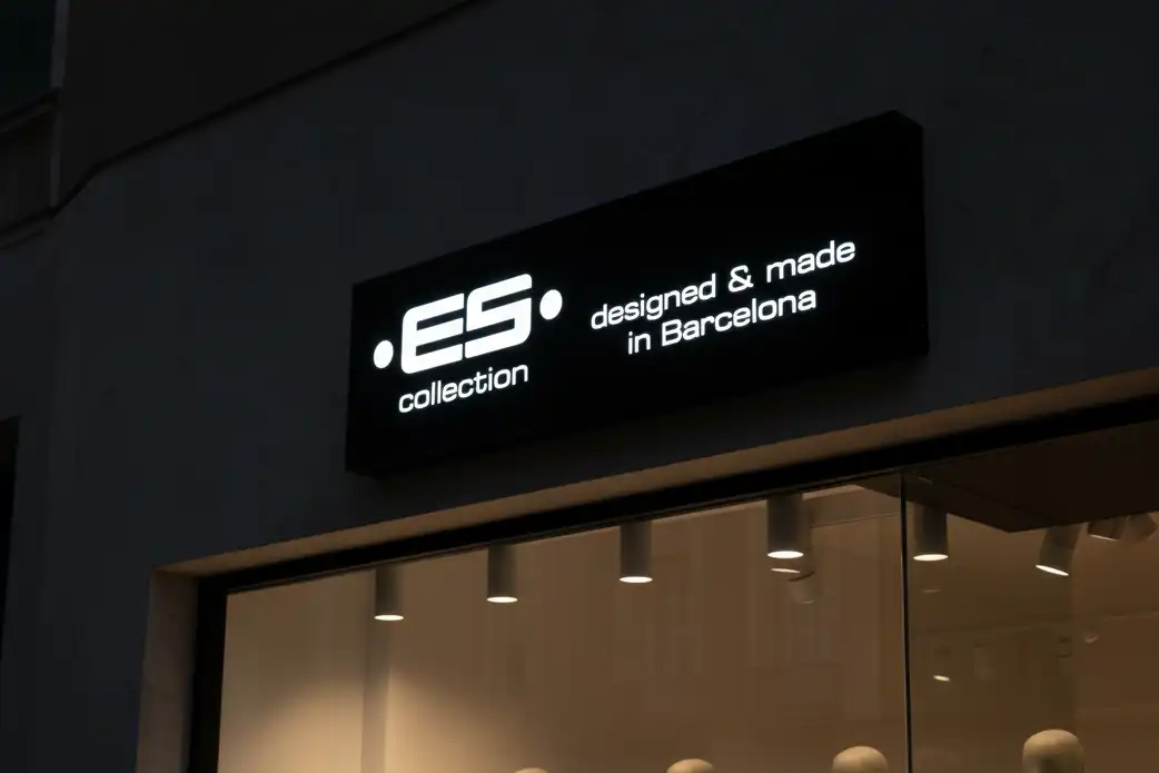 Dibond Alu Lightbox Barcelona