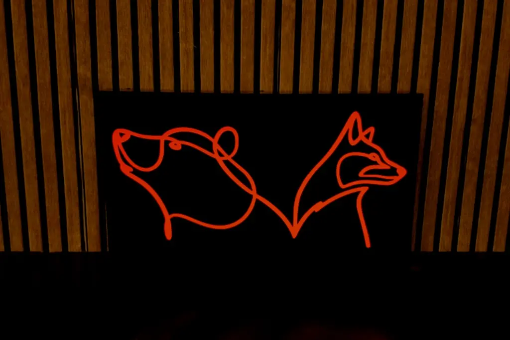 Bär und Wolf
