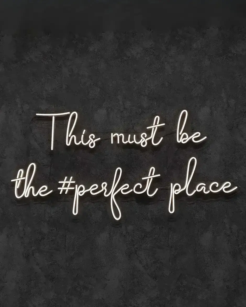 This must be the #perfect place