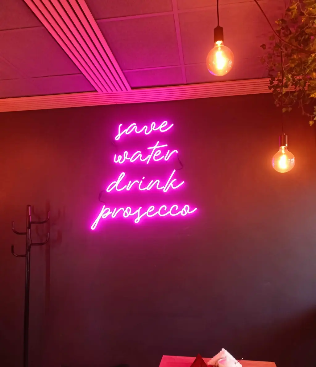 Save water drink prosecco