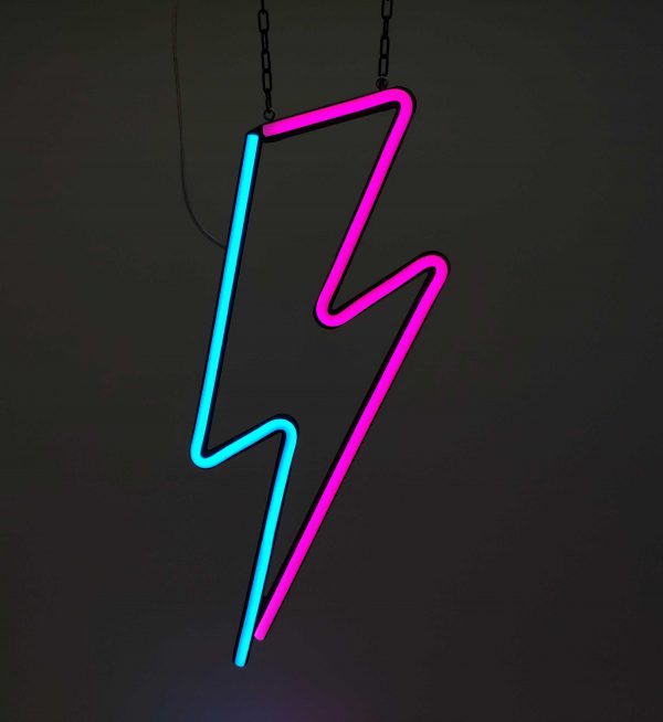 Blitzstrahl - Neon LED Classic – Bild 3