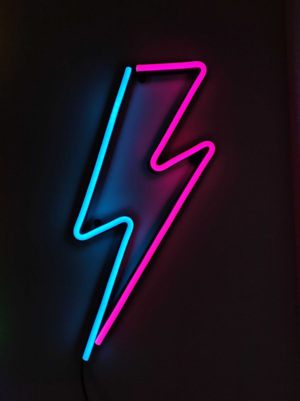 Blitzstrahl - Neon LED Classic