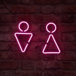 Oznaczenie toaleta - Neon LED Classic