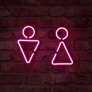 Oznaczenie: toaleta- Neon LED Classic
