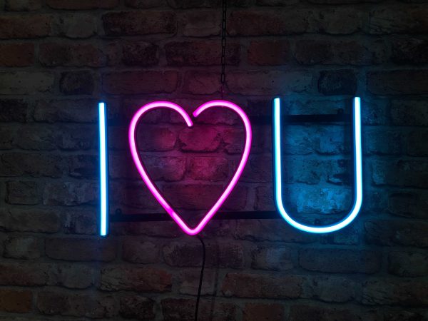 I love U - Neon LED Classic - obrazek 2