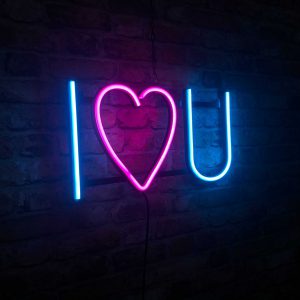 I love U - Neon LED Classic