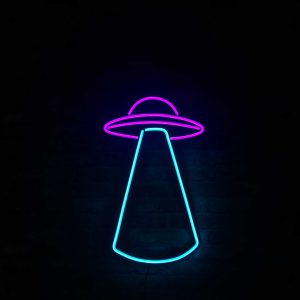UFO - Neon LED Classic