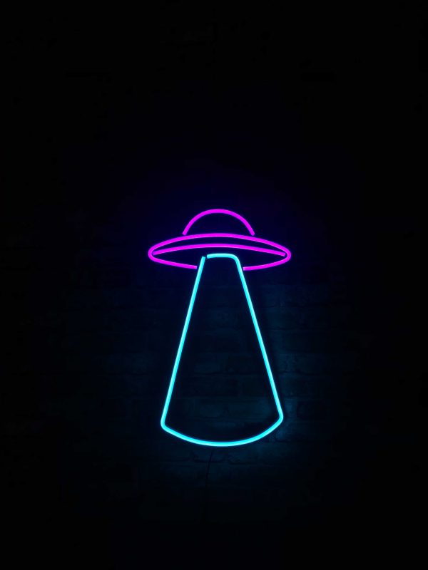UFO - Neon LED Classic
