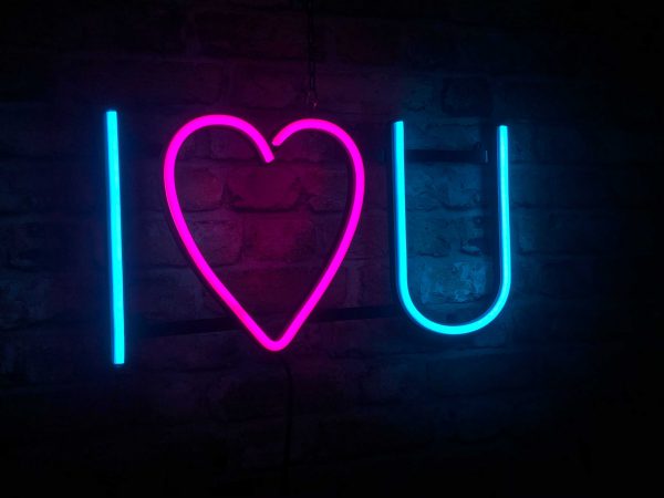 I love U - Neon LED Classic - obrazek 4