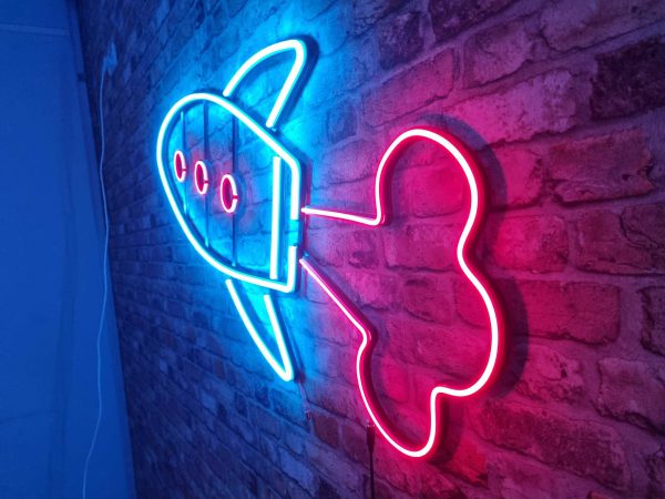 Rakete - Neon LED Classic – Bild 8