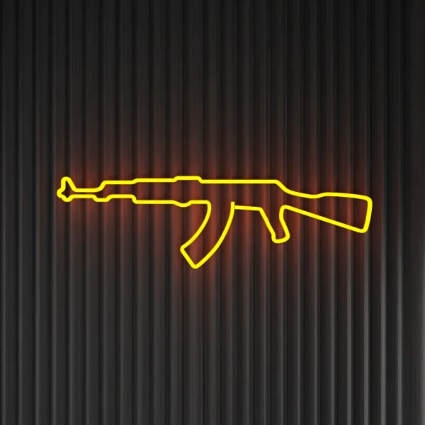 AK-47 - Neon LED Classic – Bild 4