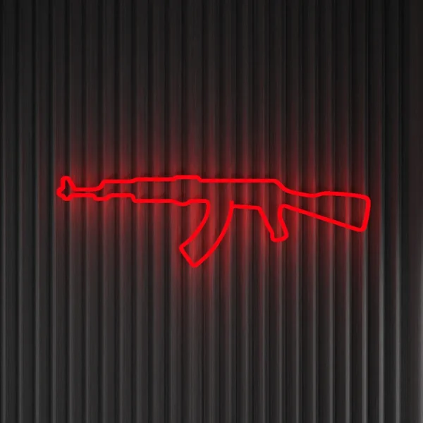 AK-47 - Neon LED Classic – Bild 2