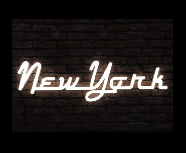 New York - Litery 3D Frontlit