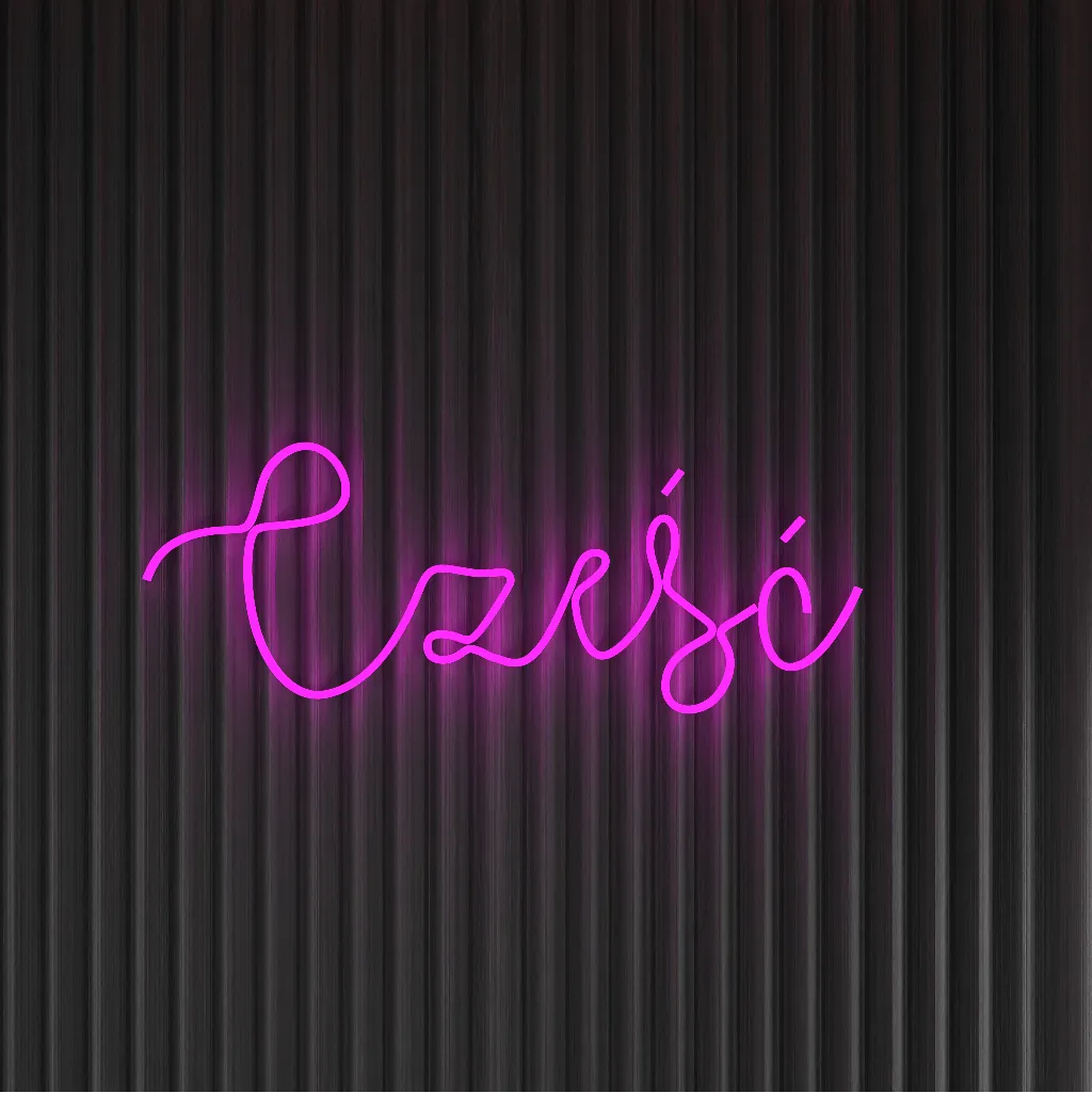 Cześć - Neon LED Classic - obrazek 2