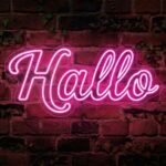 Hallo - Neon LED Classic
