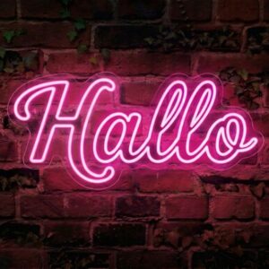 Hallo - Neon LED Classic