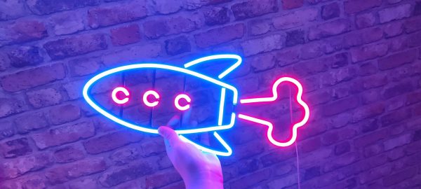 Rakete - Neon LED Classic – Bild 4