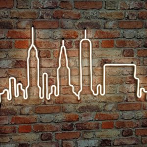 New York Skyline - Neon LED Classic