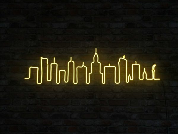 Warszawa Skyline - Neon LED Classic - Image 3