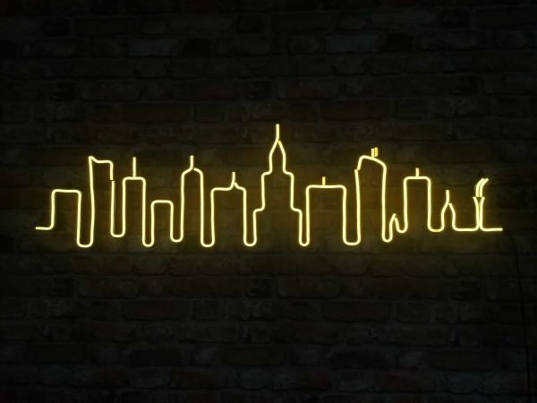 Warszawa Skyline - Neon LED Classic - Image 5