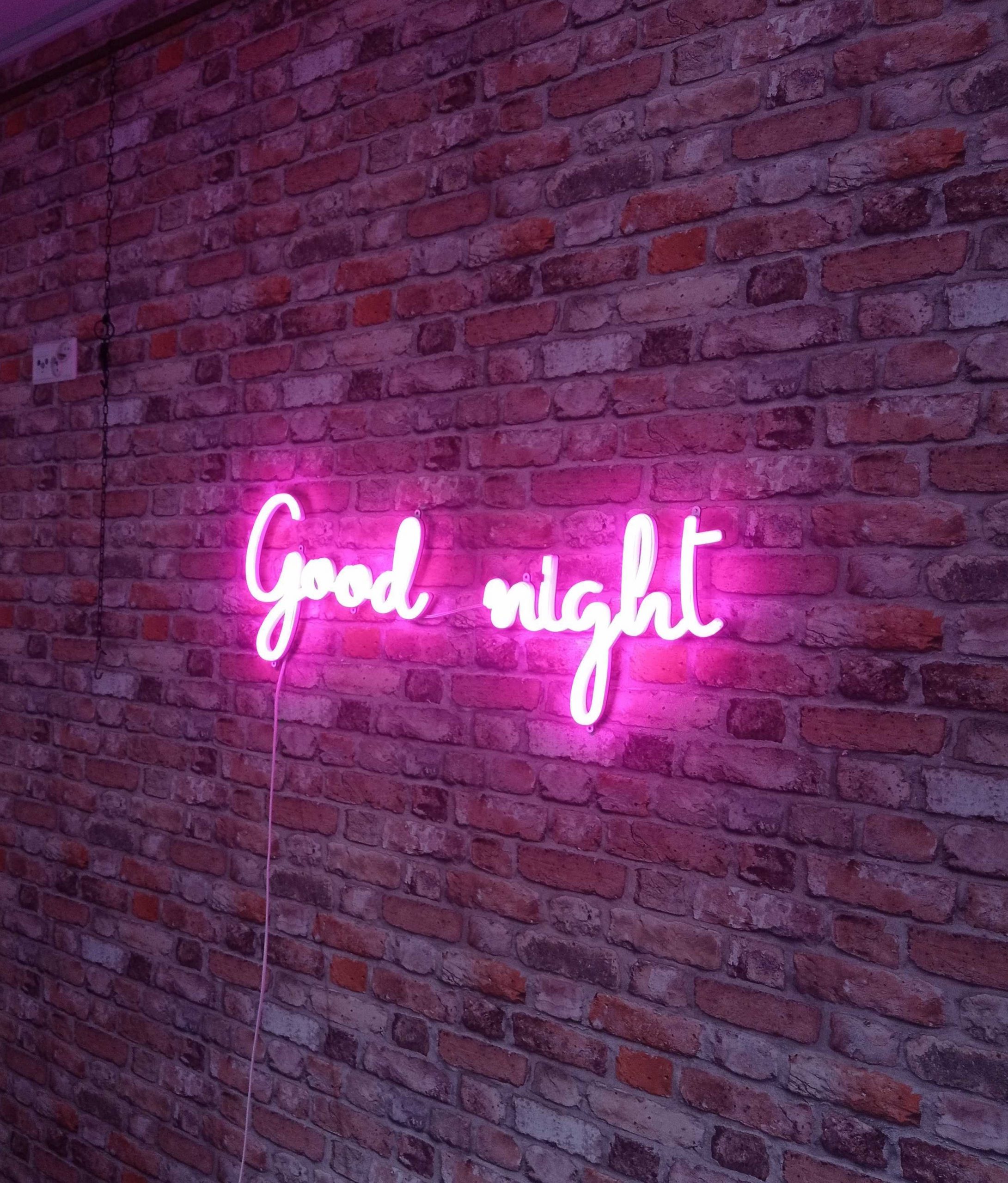 Good night - Neon LED Classic - obrazek 2