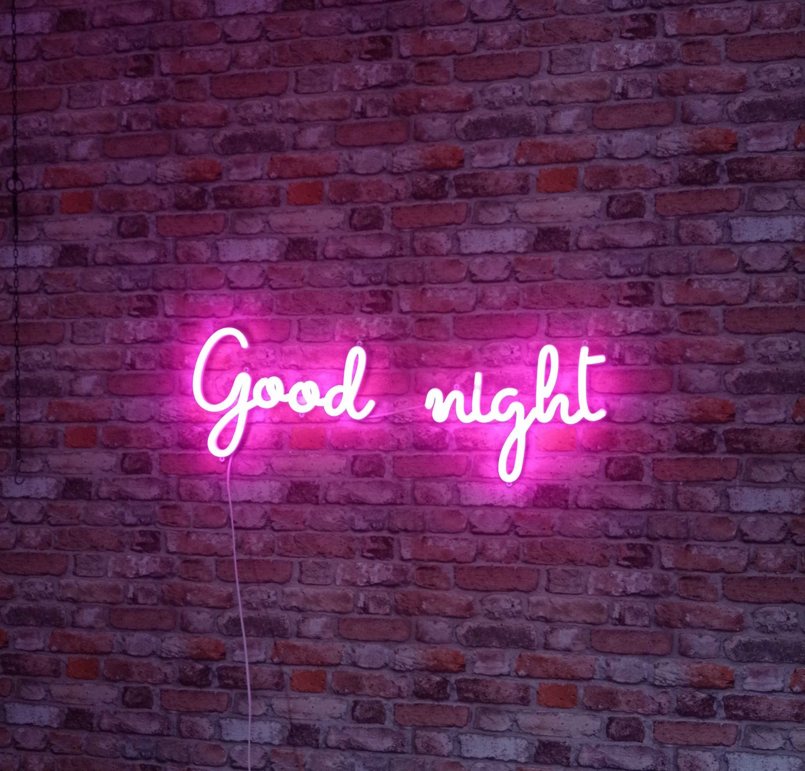 Good night - Neon LED Classic