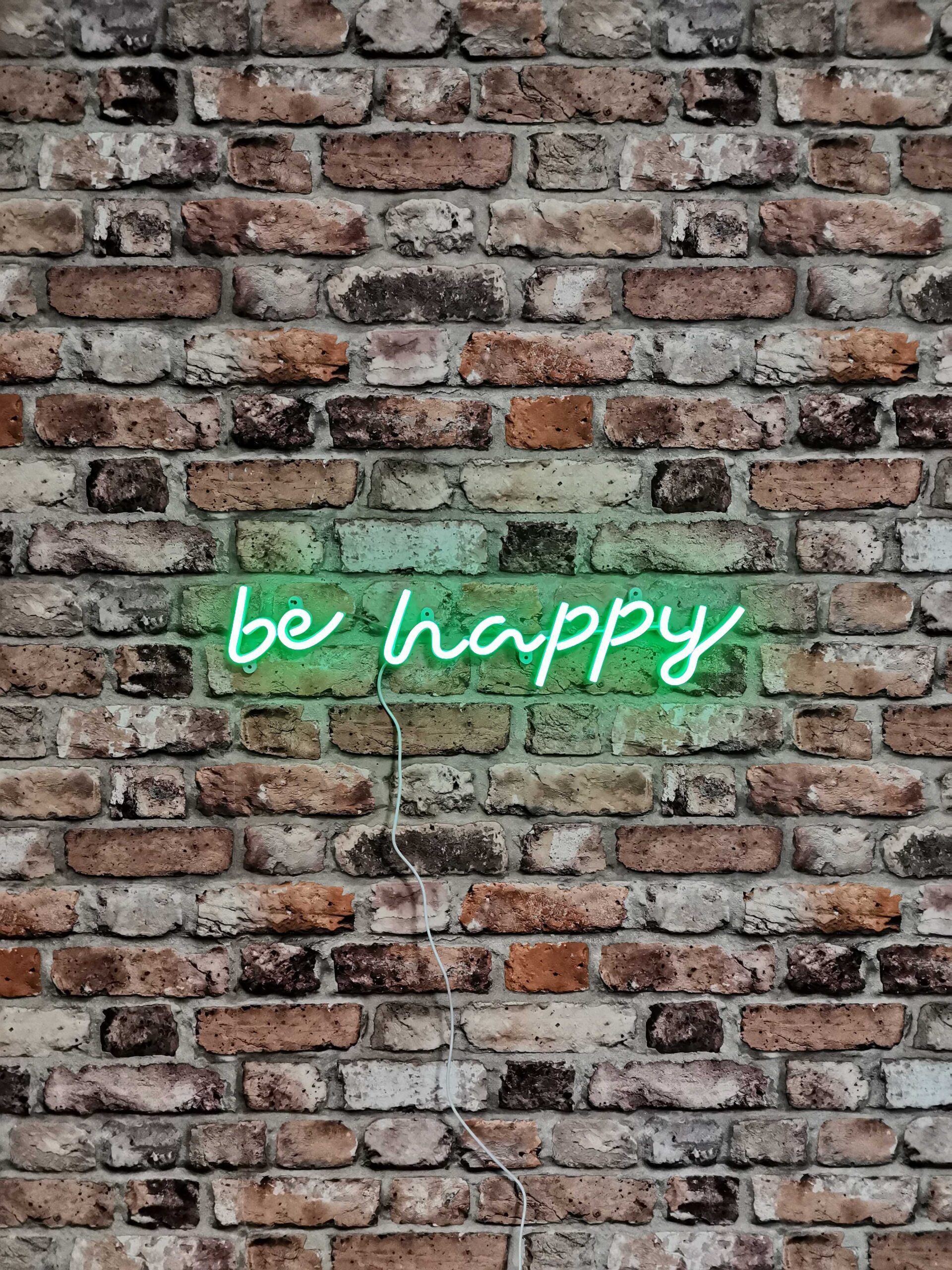 Be happy - neon LED Classic - obrazek 3
