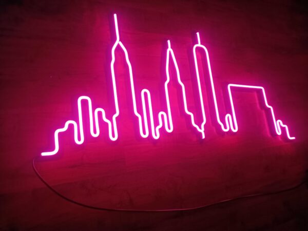 New York Skyline - Neon LED Classic – Bild 4