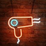 Hair dryer - Neon LED Classic