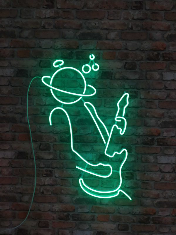 gitarzysta - Neon LED Classic