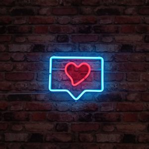 love txt - Neon LED Classic