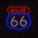 Route 66 - Neon LED Classic