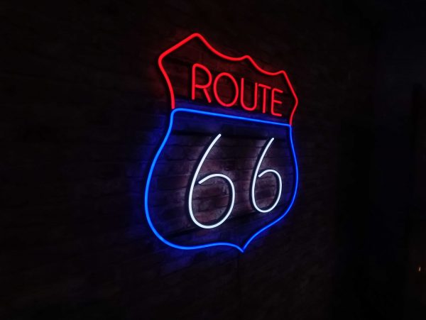Route 66 - Neon LED Classic – Bild 5