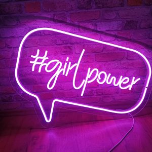 #girlpower  - Neon LED Classic