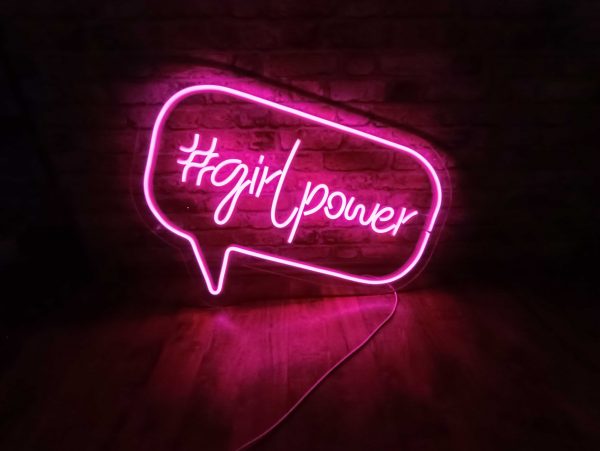 #girlpower  - Neon LED Classic - Image 4