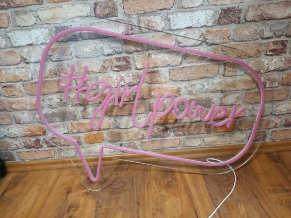 #girlpower  - Neon LED Classic - Image 3