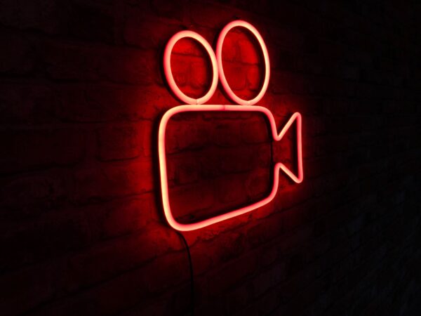 Kamera - Neon LED Classic – Bild 2