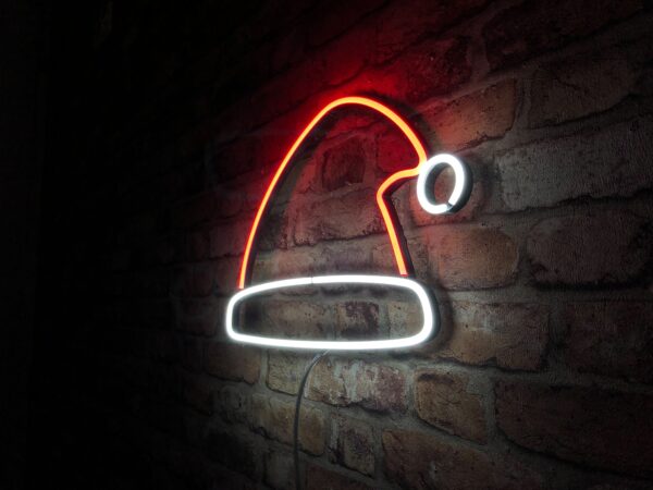 Santa hat - Neon LED Classic - Image 2