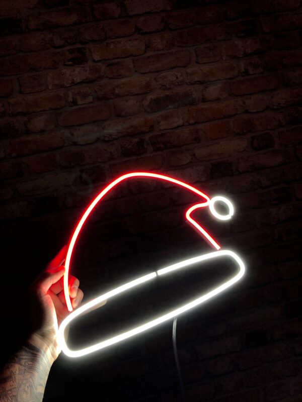Santa hat - Neon LED Classic - Image 4