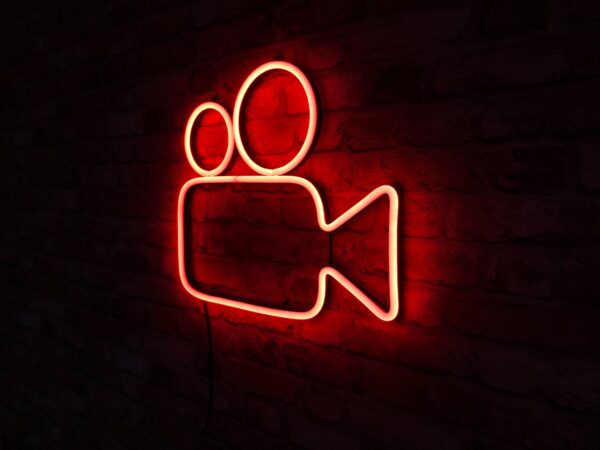 Kamera - Neon LED Classic