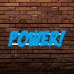 POWER! - Letters 3D Frontlit