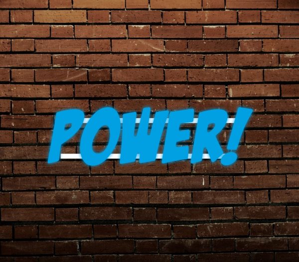 POWER! - Litery 3D Frontlit