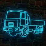 Auto Tatra LED neon - ikonický český automobil jako světelná dekorace | Omineo