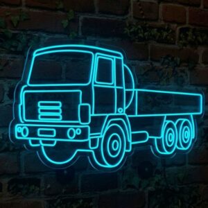 Auto Tatra LED neon - ikonický český automobil jako světelná dekorace | Omineo
