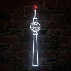 Berliner Fernsehturm - Neon LED Classic