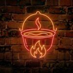 Bogrács - Neon LED Classic