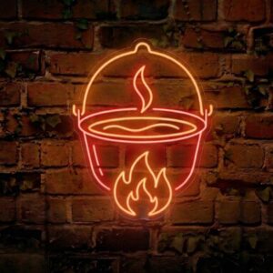 Bogrács - Neon LED Classic