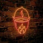 Bogrács - Neon LED Classic