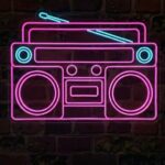 Boombox - Neon LED Classic