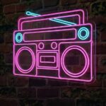 Boombox - Neon LED Classic